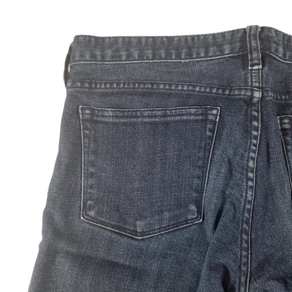 J. Crew Jeans Womens 31 34x31 Low Rise Toothpick Ankle Dark Wash Blue - Picture 8 of 14